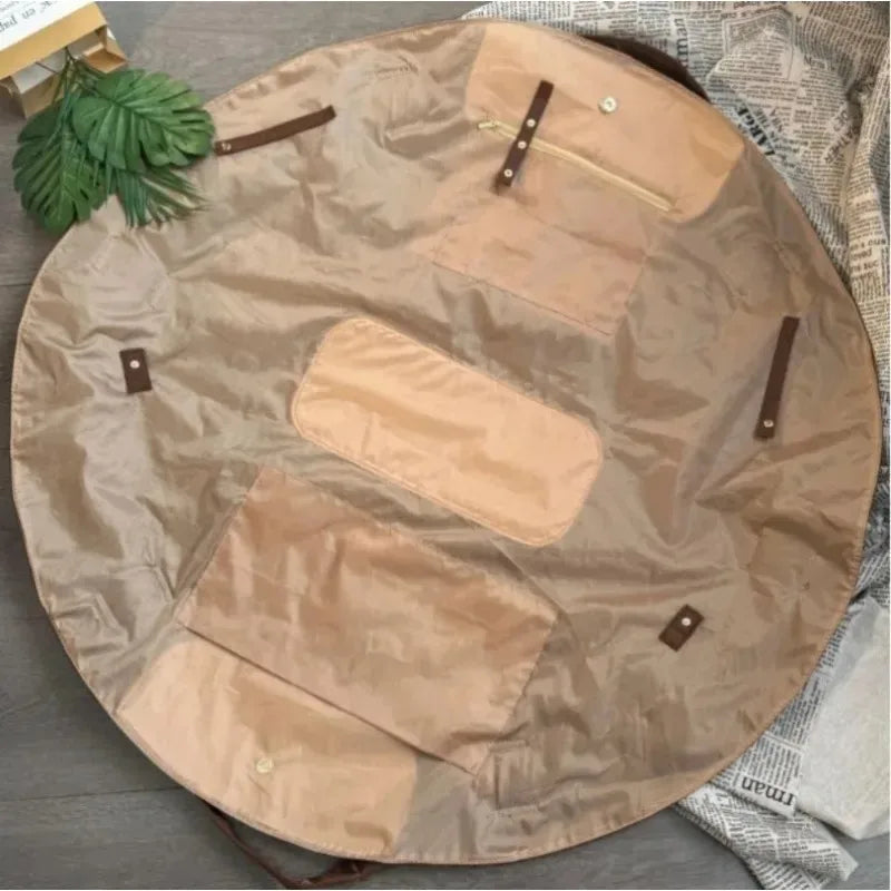 Large Capacity Foldable Waterproof Travel Organizer Bag Durable Lightweight Tote Duffel Picnic Mat for Daily Camping Picnic